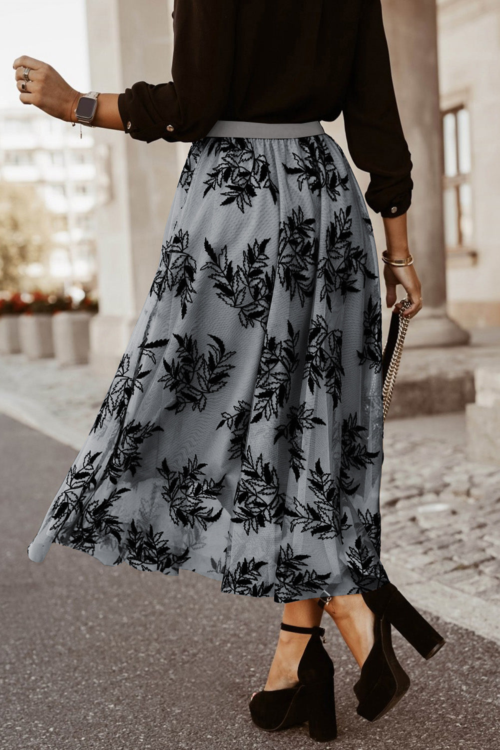 Embroidered High Waist Maxi Skirt More Colors! - In Style Chics Boutique LLC