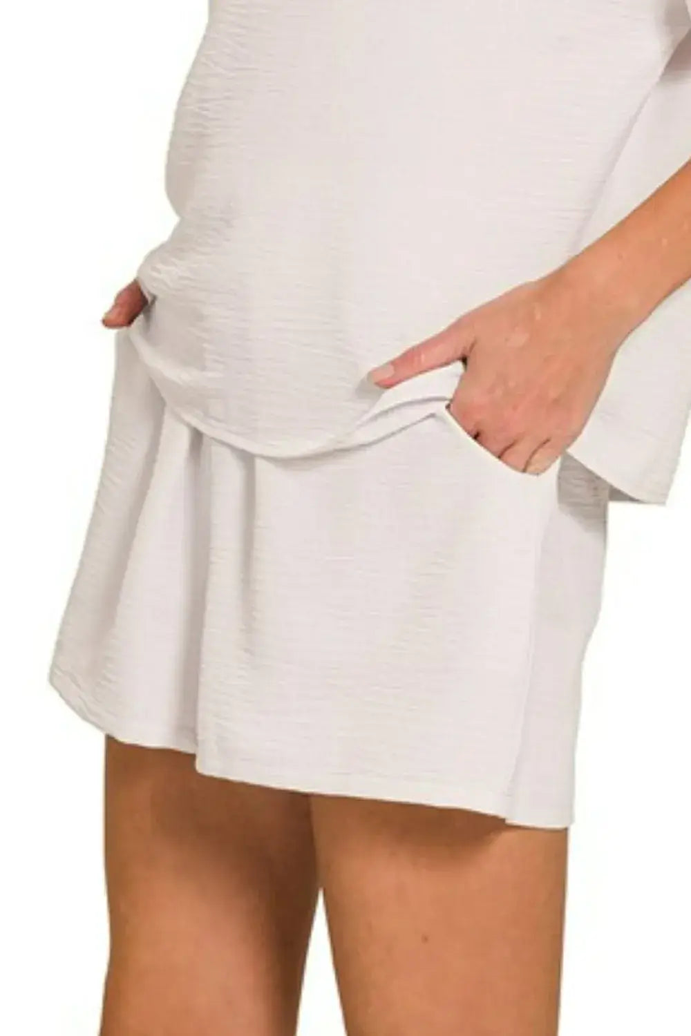 Woven Airflow Top & Shorts Set - Summer Clothes for women - In Style Chics Boutique Women's Juniors Apparel Online