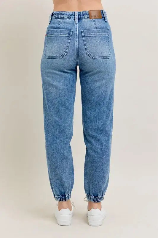 Judy Blue High Waist Denim Joggers