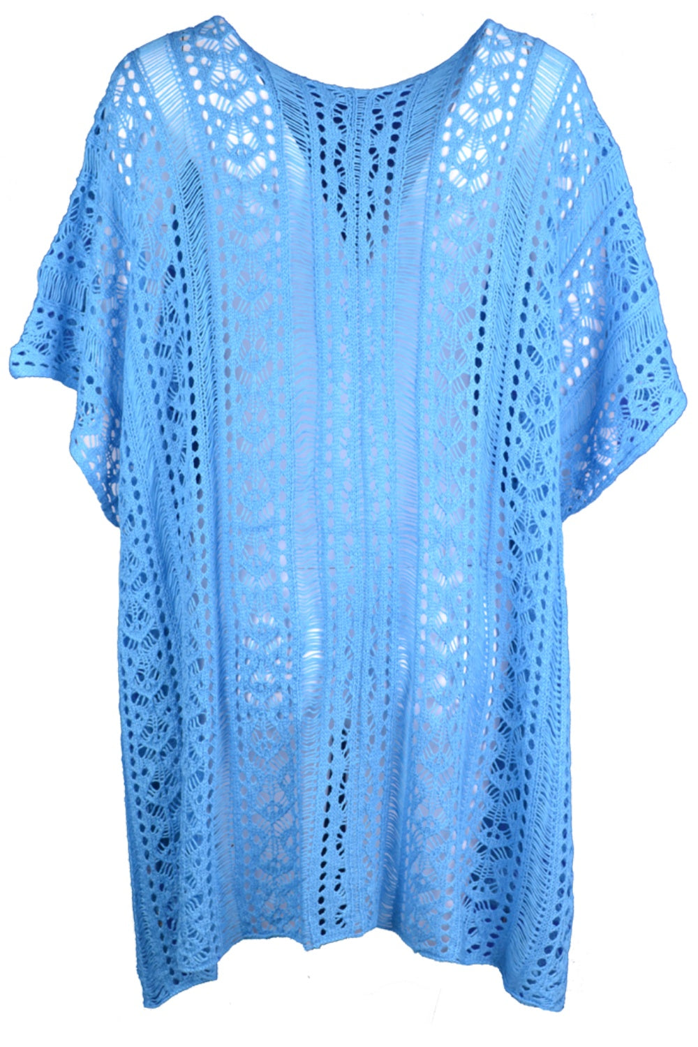 Cutout V-Neck Cover-Up with Tassel - More Colors! - In Style Chics Boutique LLC