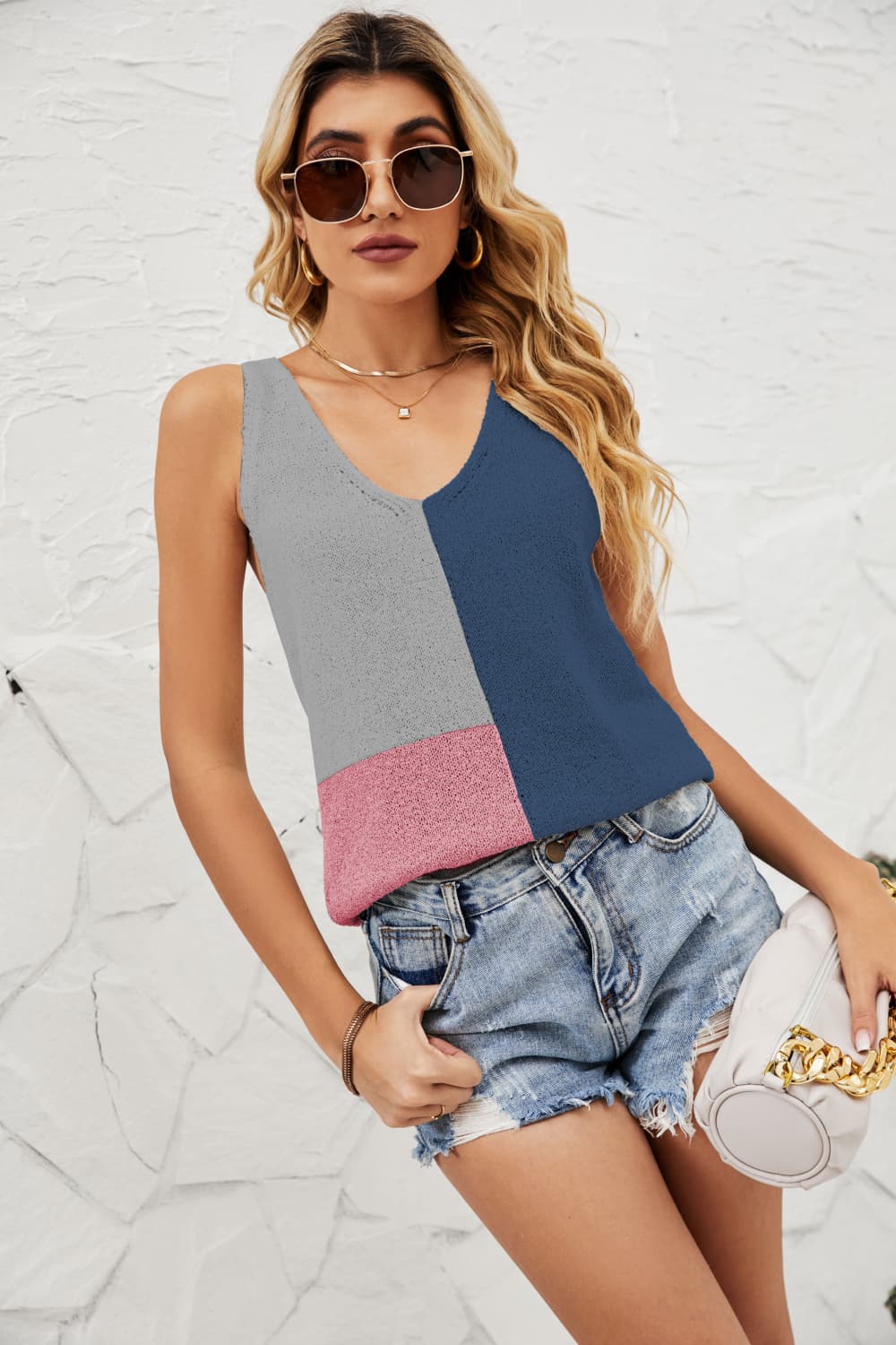 Color Block Knit Tank - More Colors! - In Style Chics Boutique LLC