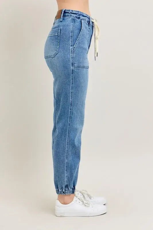 Judy Blue High Waist Denim Joggers