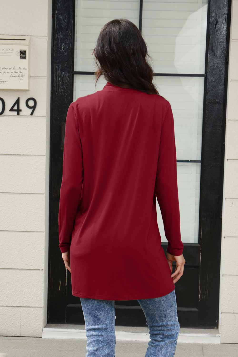 Basic Bae Full Size Open Front Long Sleeve Cardigan with Pockets More Colors! - In Style Chics Boutique LLC