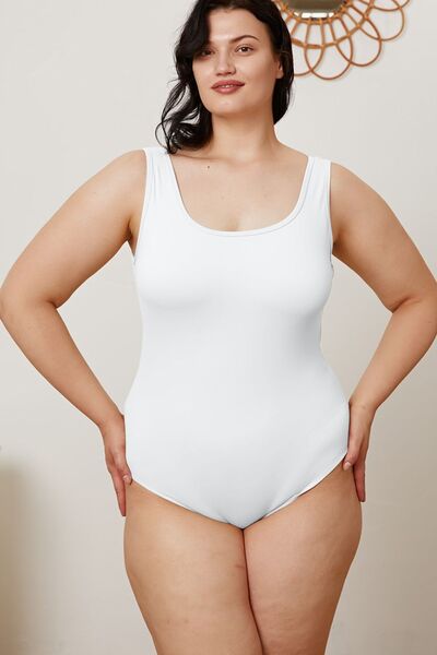Basic Bae Full Size Square Neck Sleeveless Bodysuit - More Colors! - In Style Chics Boutique LLC