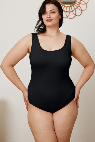 Basic Bae Full Size Square Neck Sleeveless Bodysuit - More Colors! - In Style Chics Boutique LLC