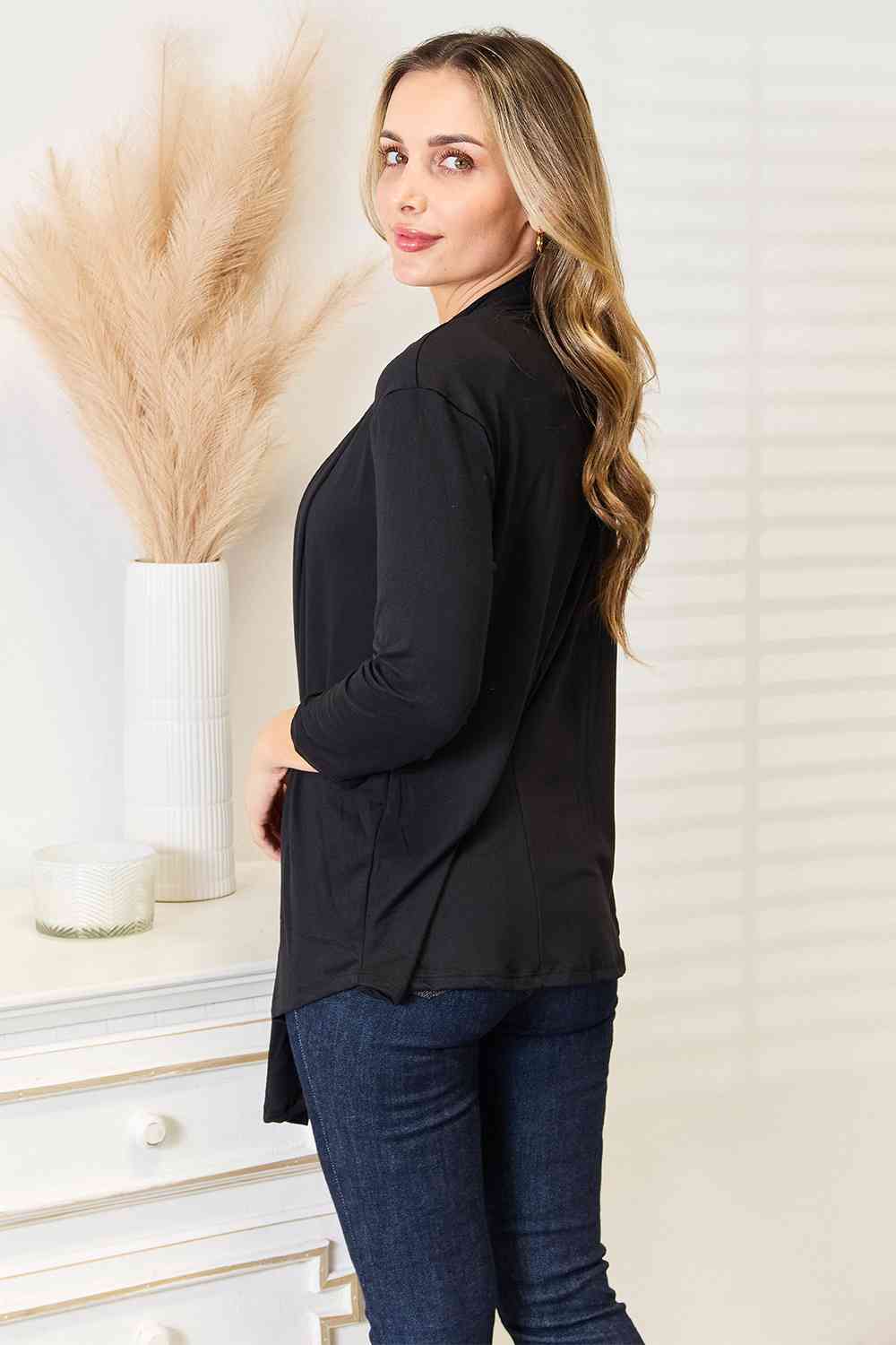 Culture Code Full Size Open Front Cardigan - In Style Chics Boutique LLC