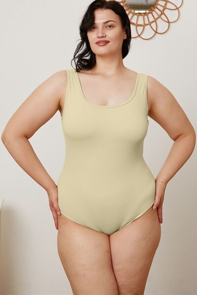 Basic Bae Full Size Square Neck Sleeveless Bodysuit - More Colors! - In Style Chics Boutique LLC
