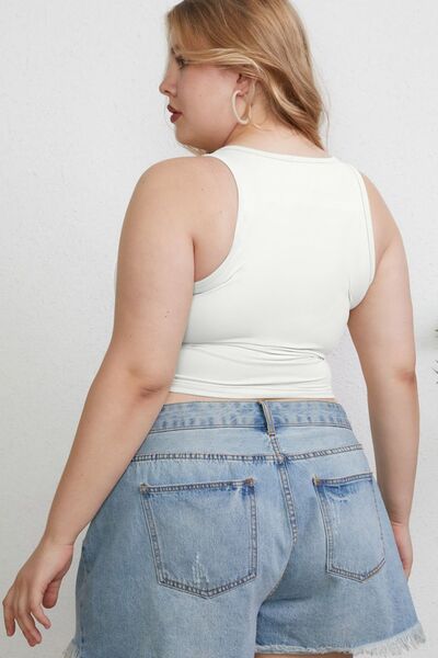 Basic Bae Full Size Round Neck Slim Tank - More Colors! - In Style Chics Boutique LLC