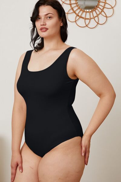 Basic Bae Full Size Square Neck Sleeveless Bodysuit - More Colors! - In Style Chics Boutique LLC