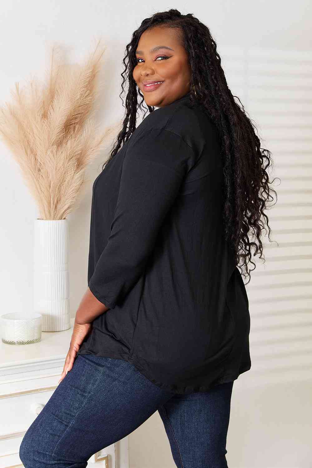 Culture Code Full Size Open Front Cardigan - In Style Chics Boutique LLC