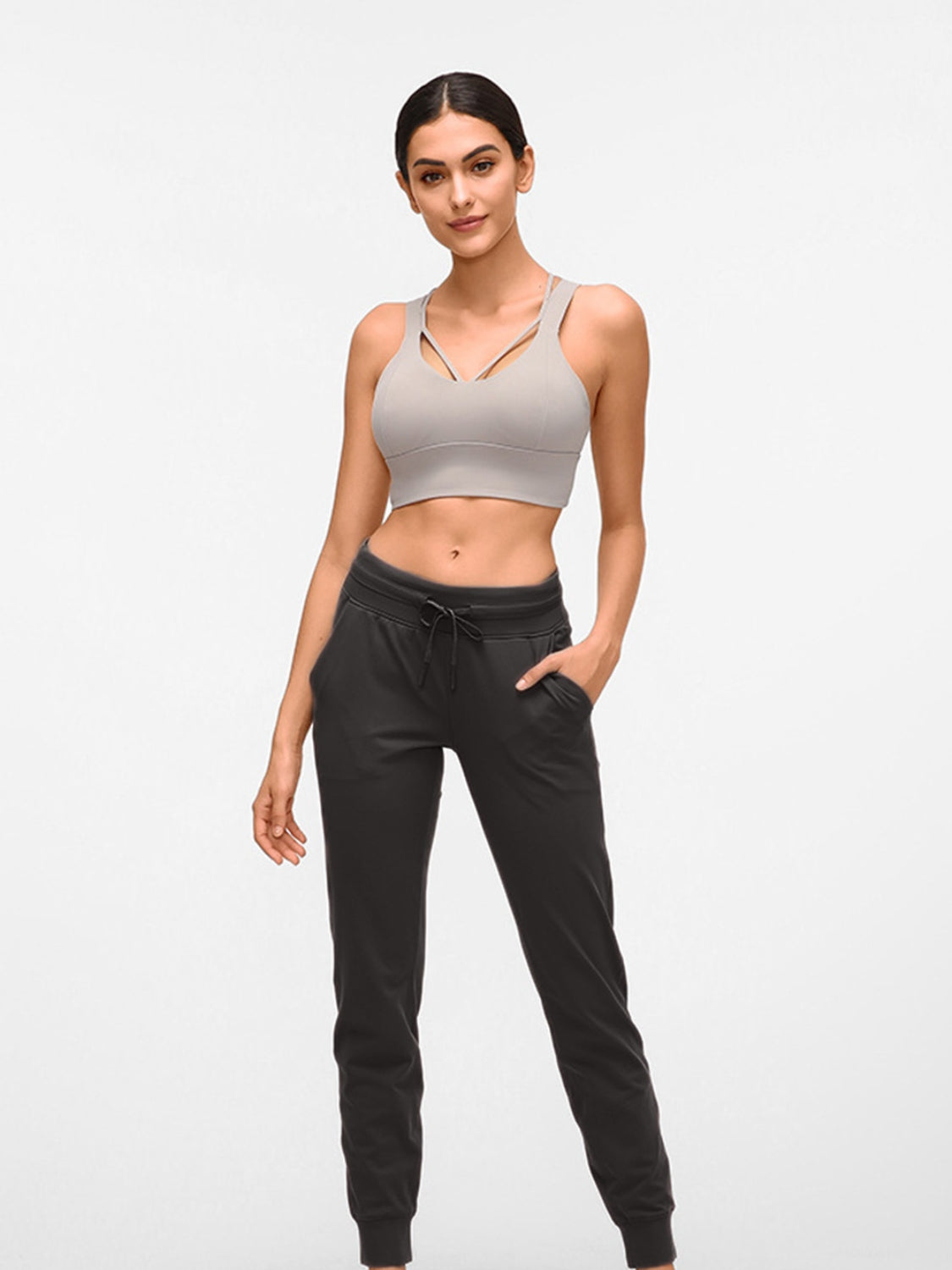Double Take Tied Joggers with Pockets - More Colors! - In Style Chics Boutique LLC
