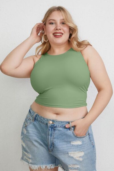 Basic Bae Full Size Round Neck Slim Tank - More Colors! - In Style Chics Boutique LLC
