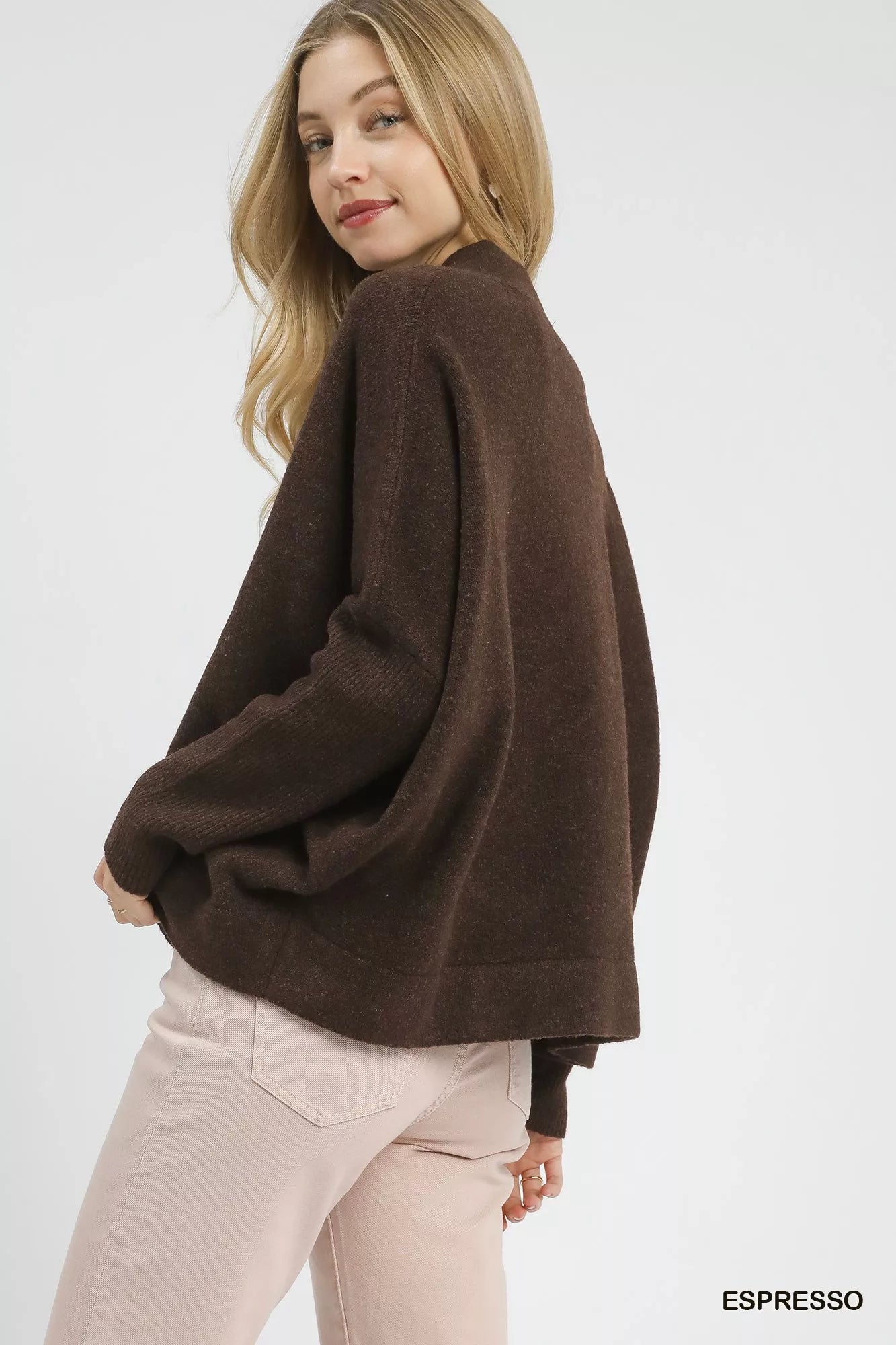 V-Neck Sweater with Wide Trim Detail, Shop Cozy Fall Styles at In Style Chics Boutique