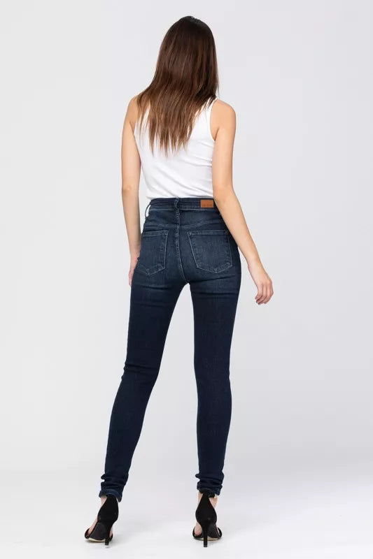 Judy Blue High Waist Washed Skinny Jeans at In Style Chics Boutique 