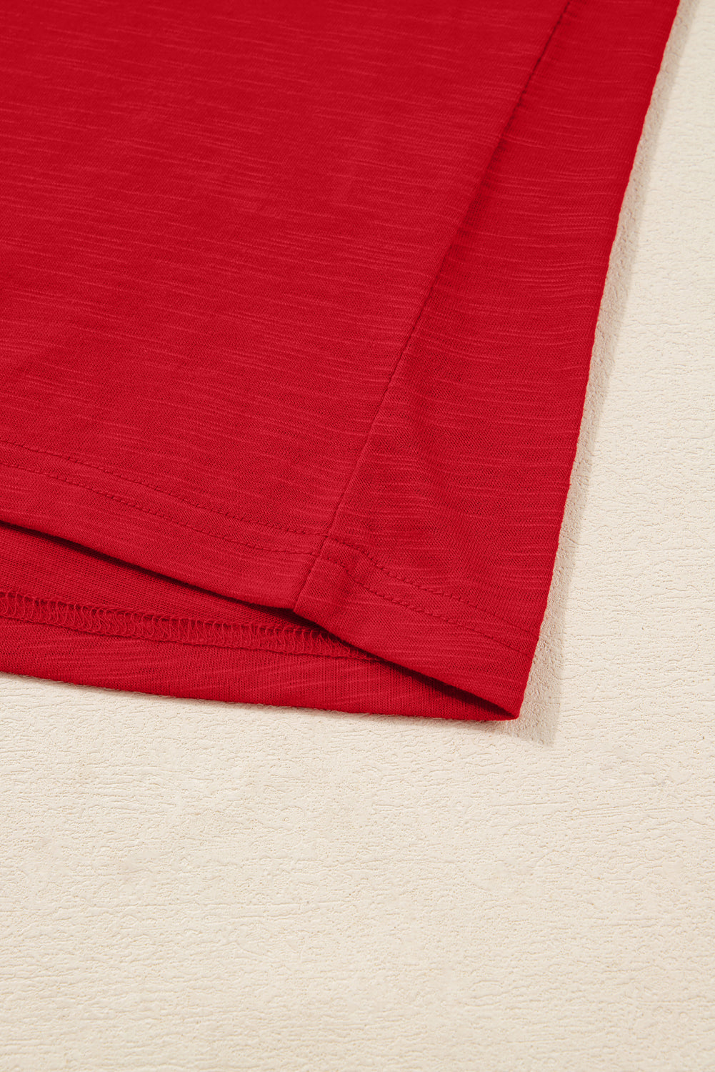 Casual Button V Neck Long Sleeve T-Shirt