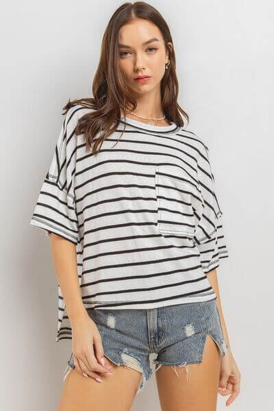 Round Neck Half Sleeve T-Shirt