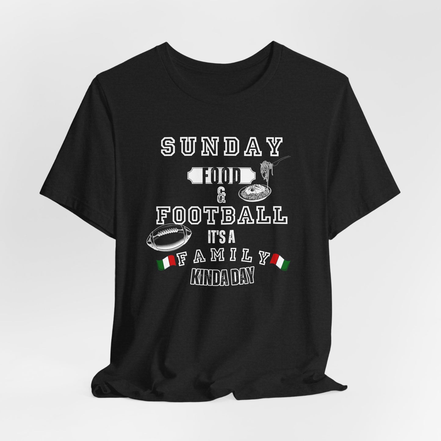 Football Sunday Unisex Tee - Italian Family Vibes