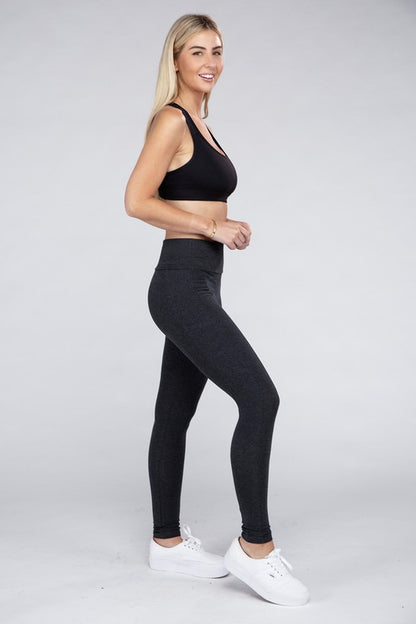 Active Leggings Featuring Concealed Pockets - In Style Chics Boutique LLC