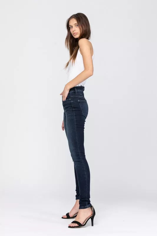 Judy Blue High Waist Washed Skinny Jeans at In Style Chics Boutique 