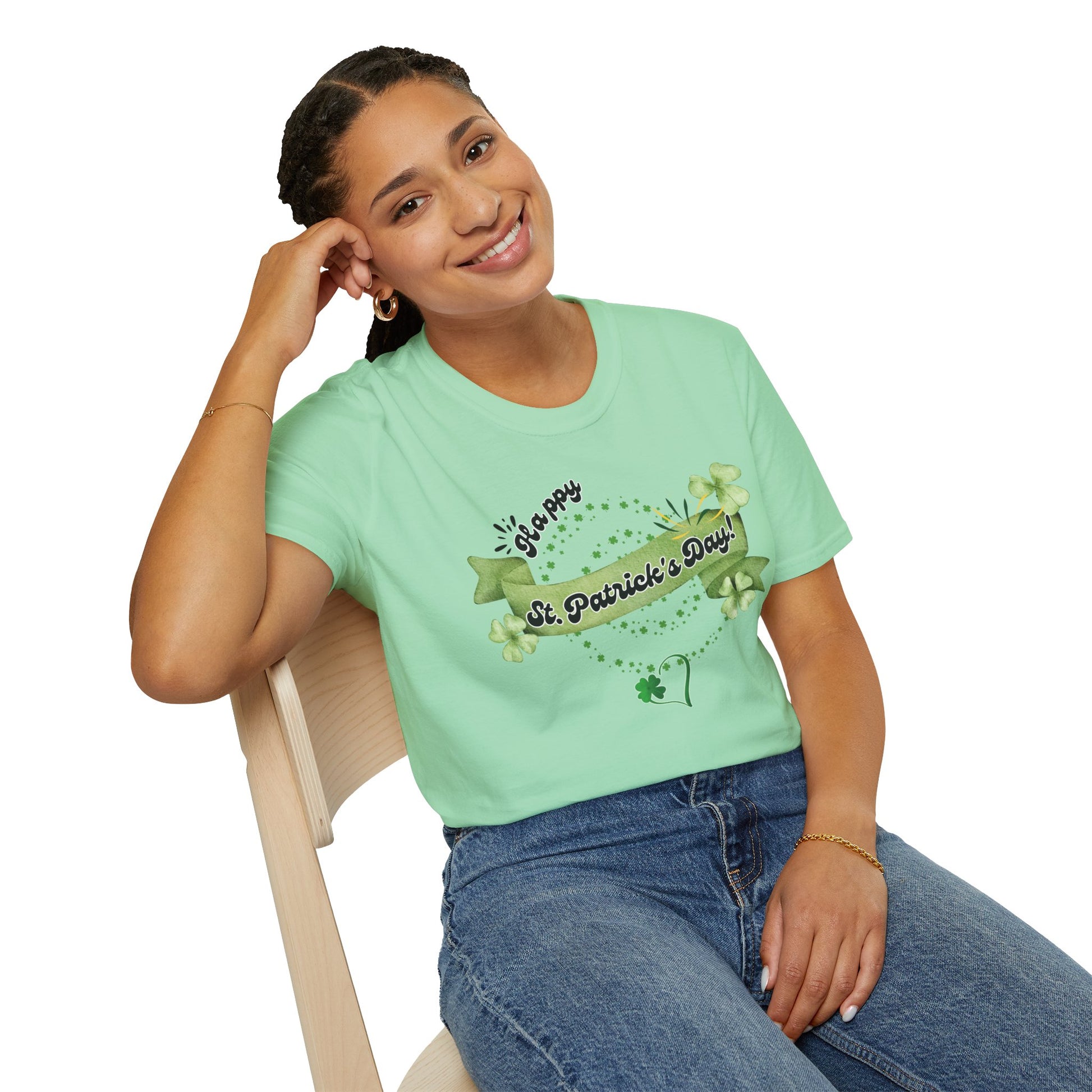 Happy St Patrick's Day T-Shirt for Women - Obsession Expressions by In Style Chics Boutique 