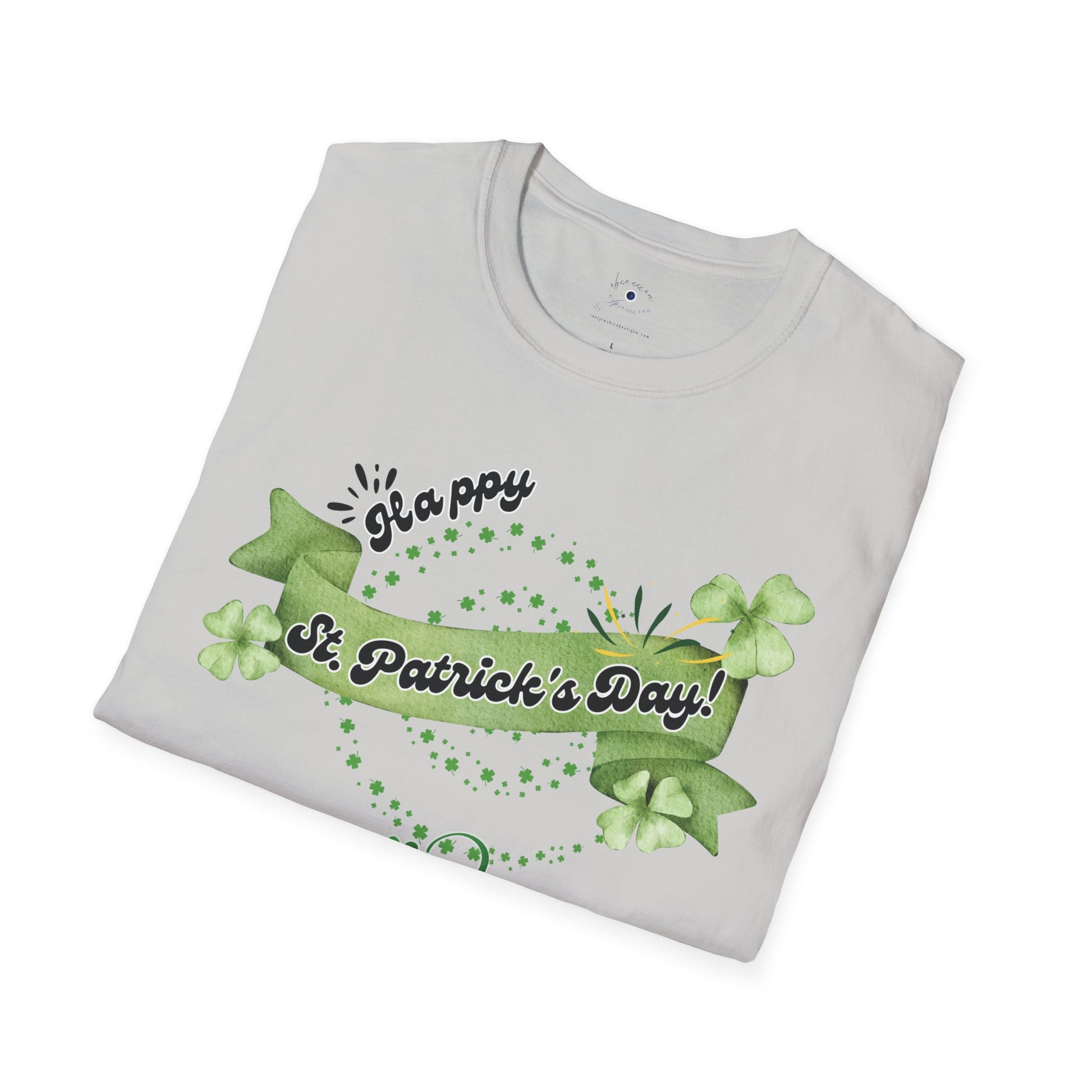 Happy St Patrick's Day T-Shirt for Women - Obsession Expressions by In Style Chics Boutique 
