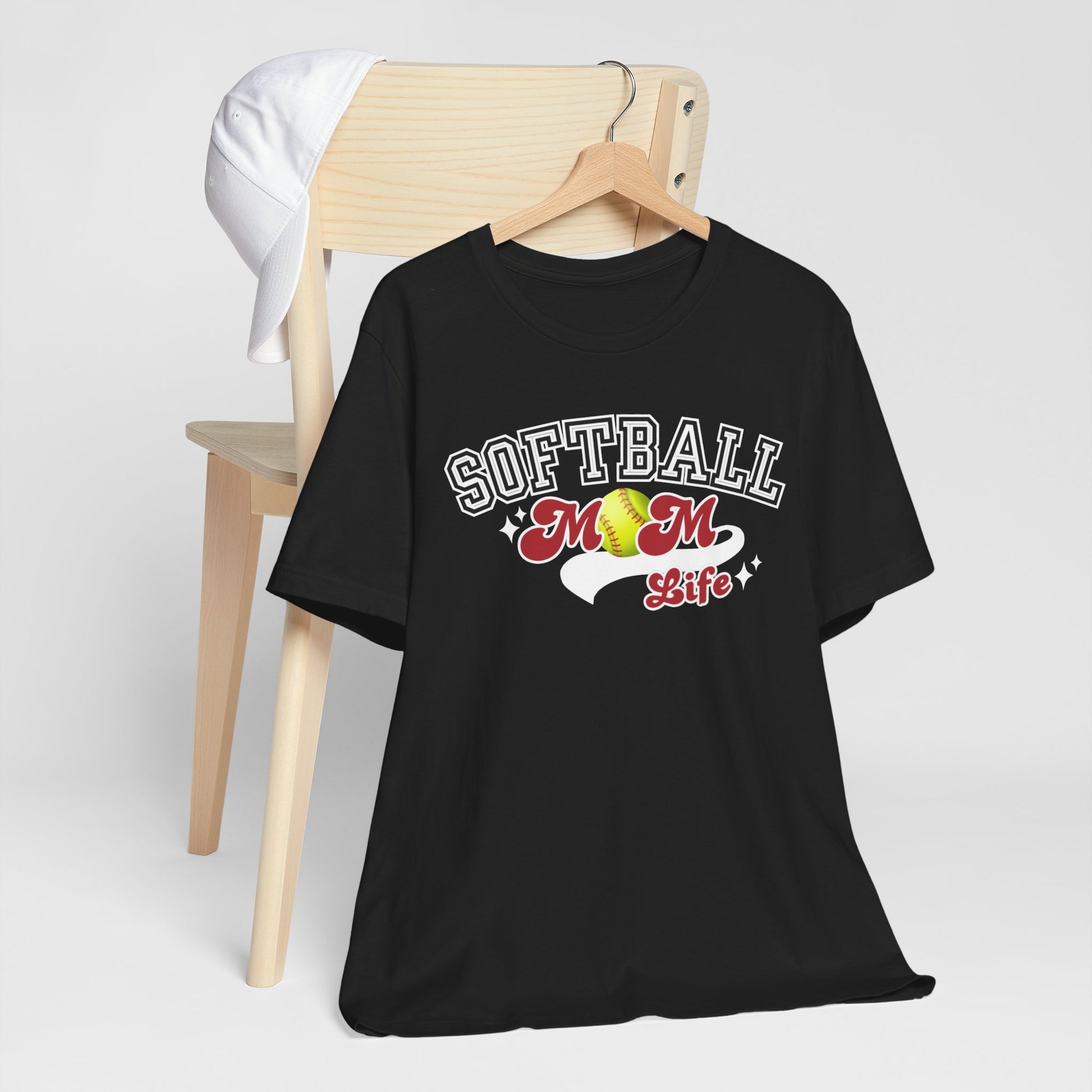 Softball Mom Life Short Sleeve Tee In Style Chics Boutique 