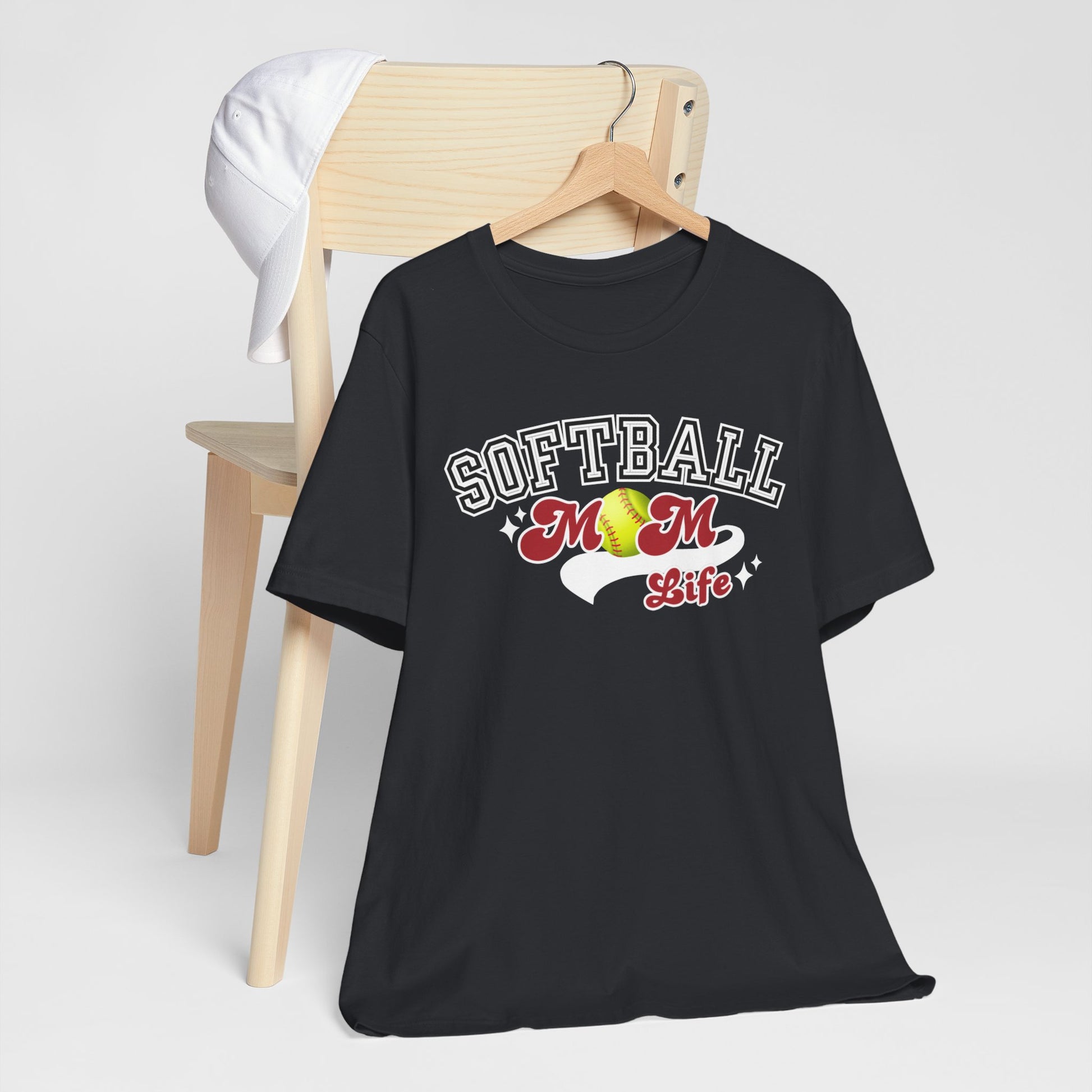 Softball Mom Life Short Sleeve Tee In Style Chics Boutique 