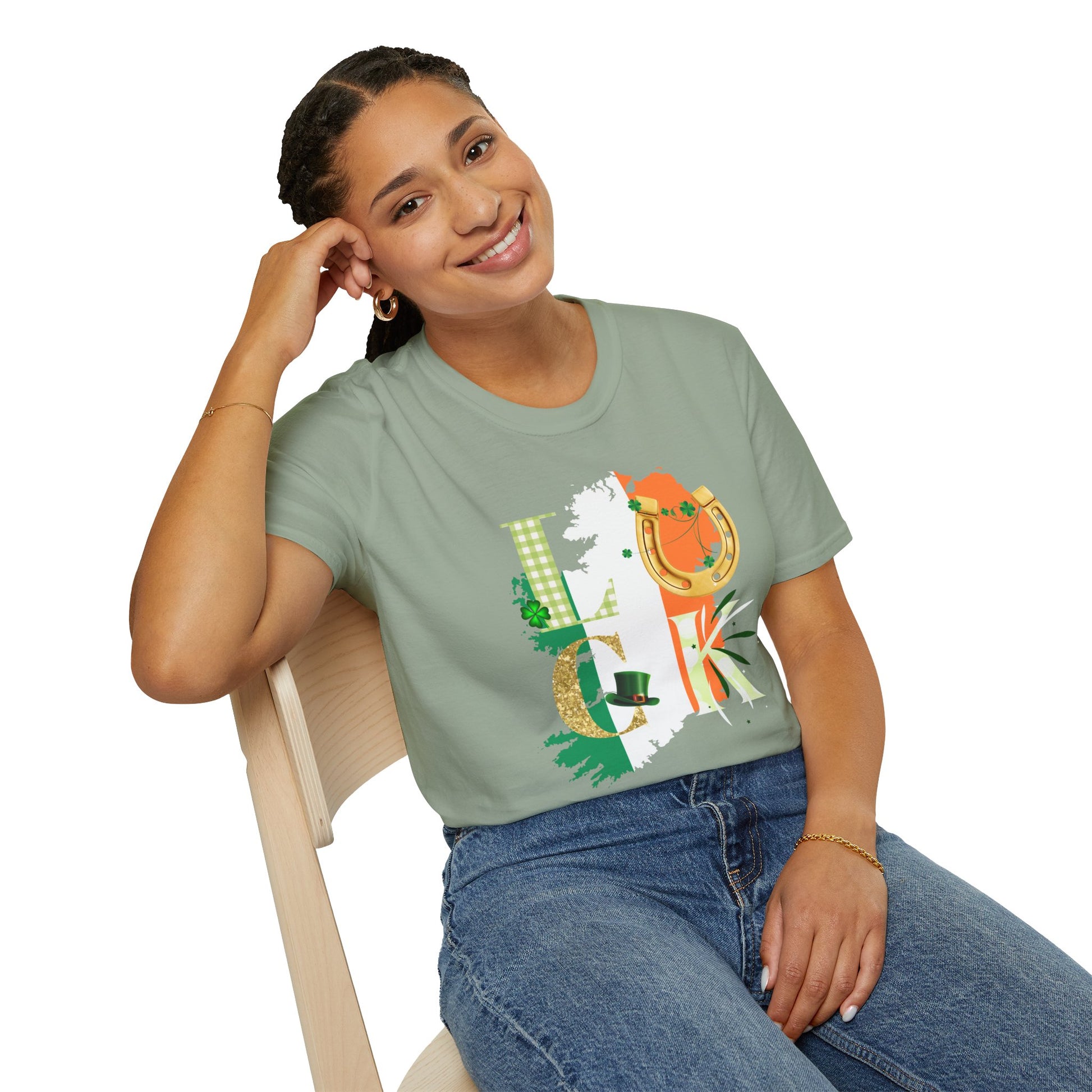 Luck St Patrick's Day T-Shirt for Women - Obsession Expressions by In Style Chics Boutique