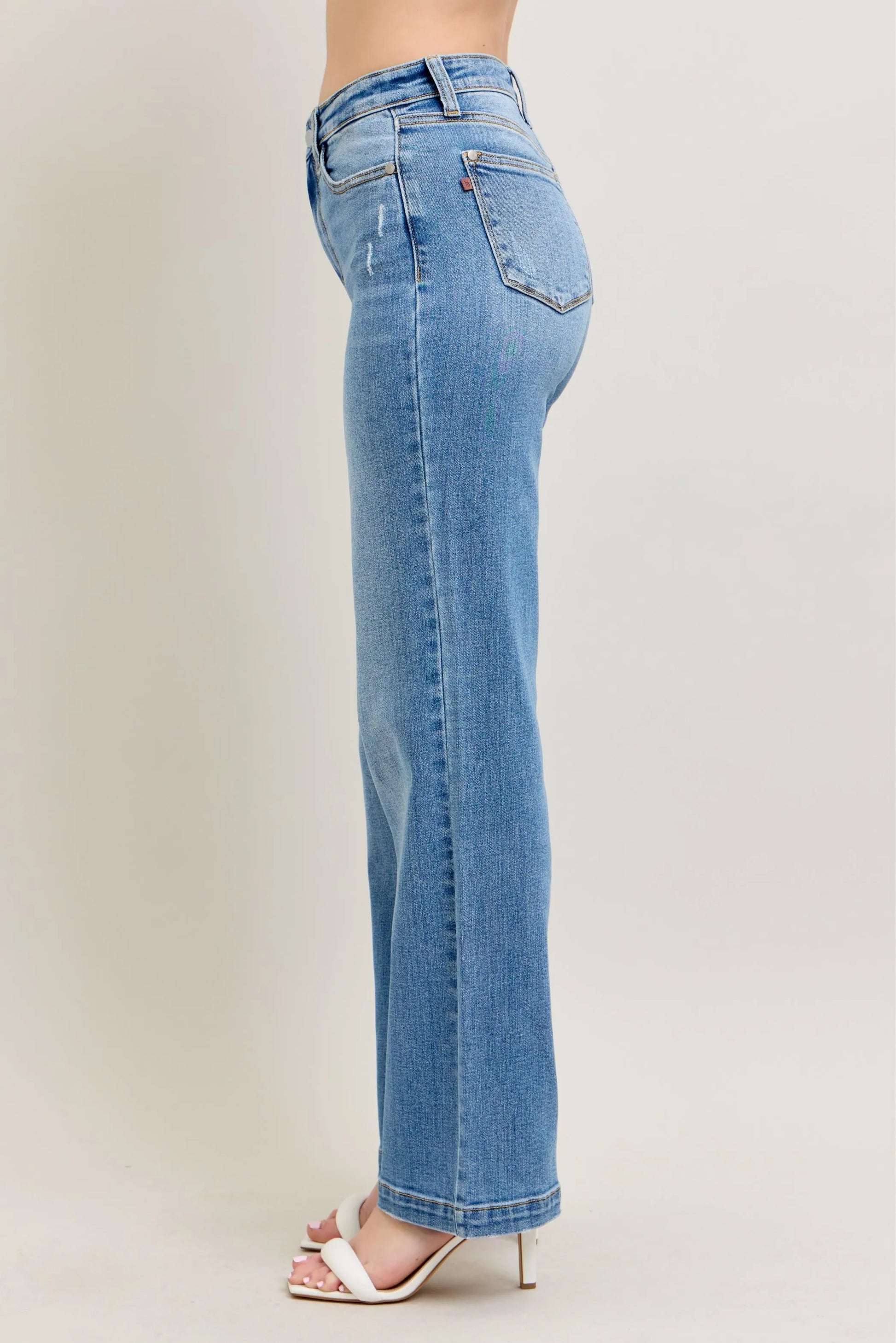 Judy Blue Straight Jeans with High Waist  - Best Jeans for Women - In Style Chics Boutique 