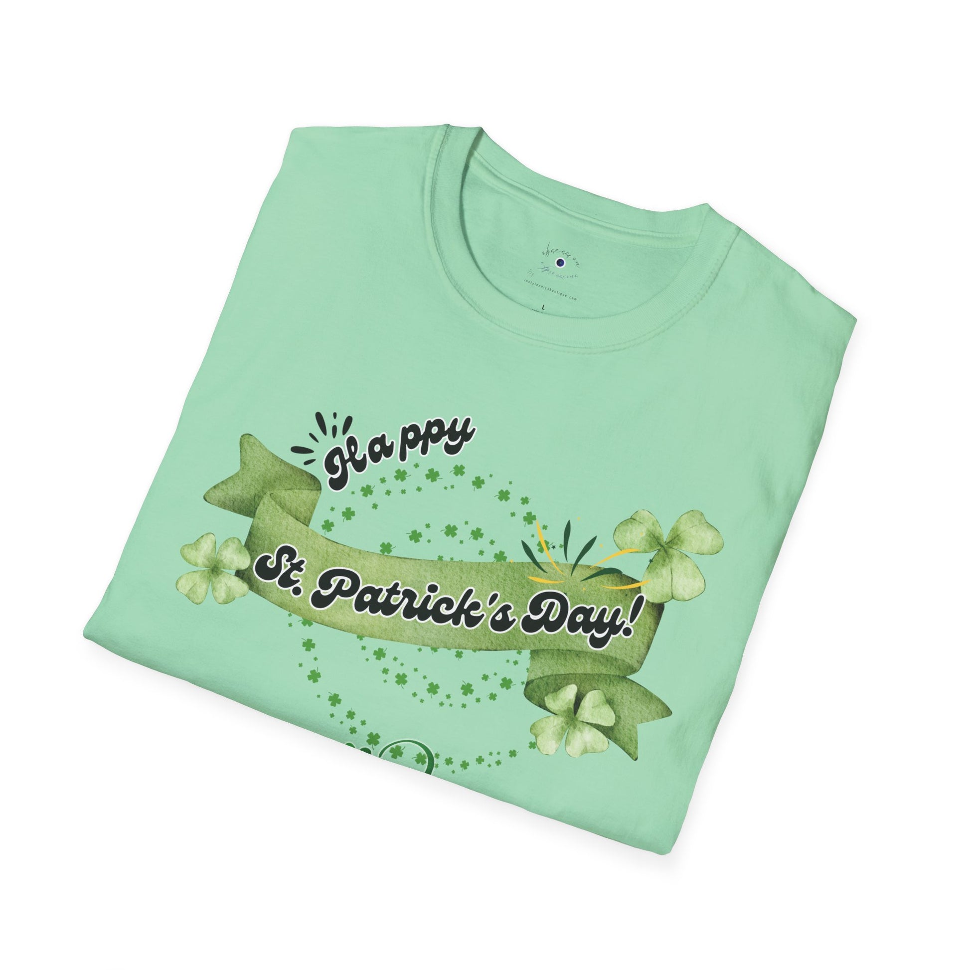 Happy St Patrick's Day T-Shirt for Women - Obsession Expressions by In Style Chics Boutique 