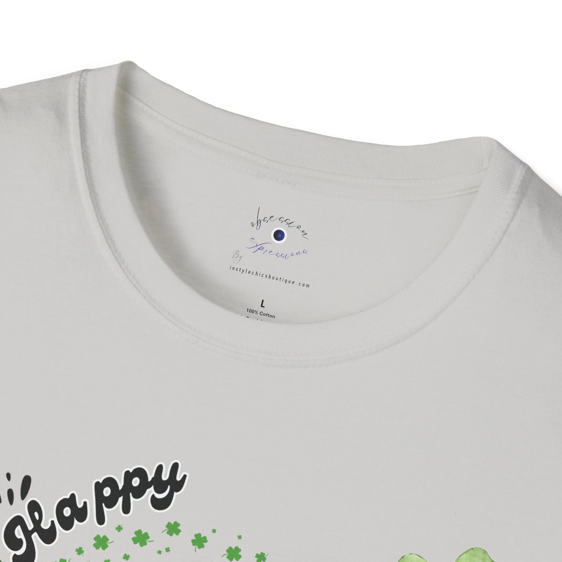 Happy St Patrick's Day T-Shirt for Women - Obsession Expressions by In Style Chics Boutique 