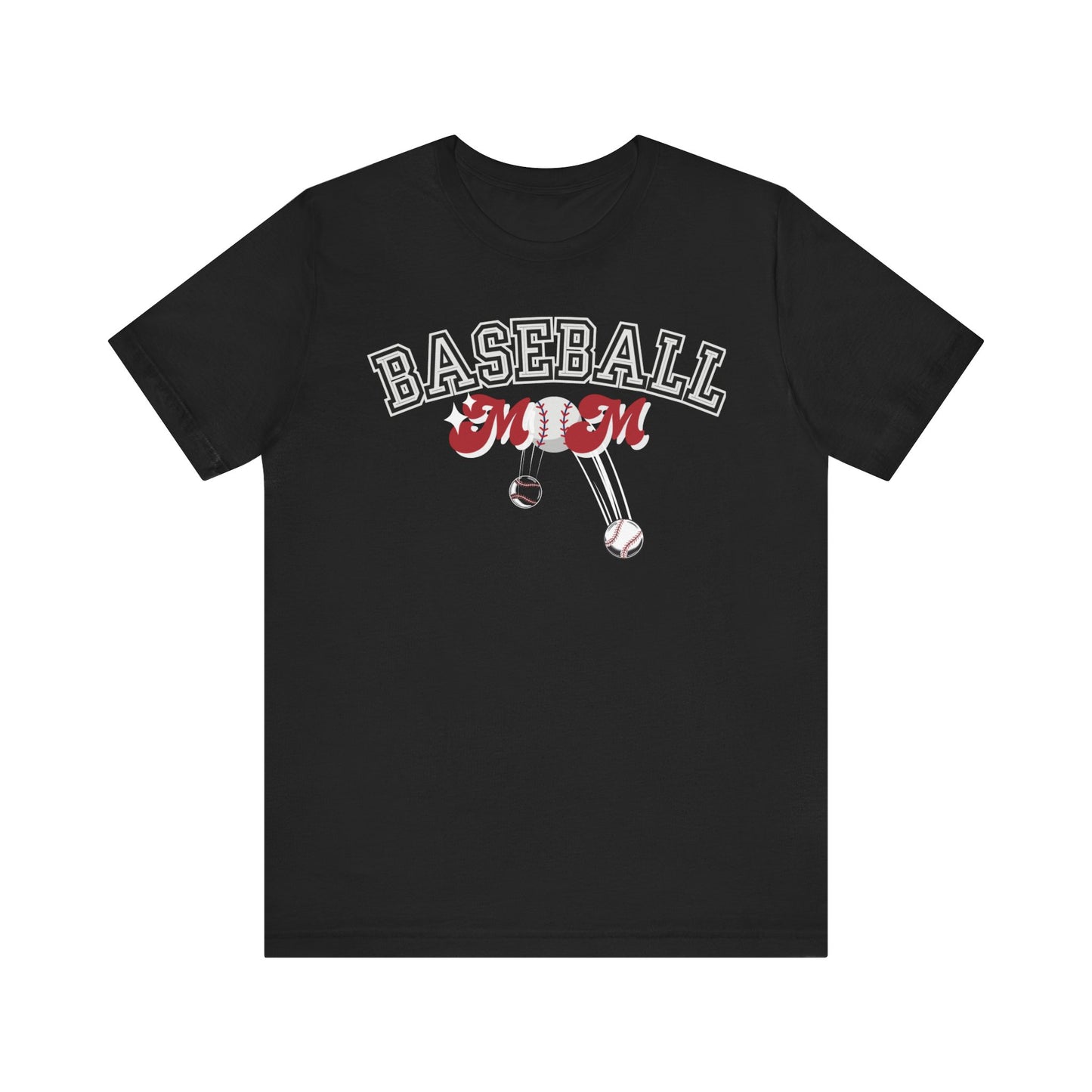 Baseball Mom Short Sleeve Tee, Obsession Expressions by In Style Chics Boutique Cute Graphic T-shirts 