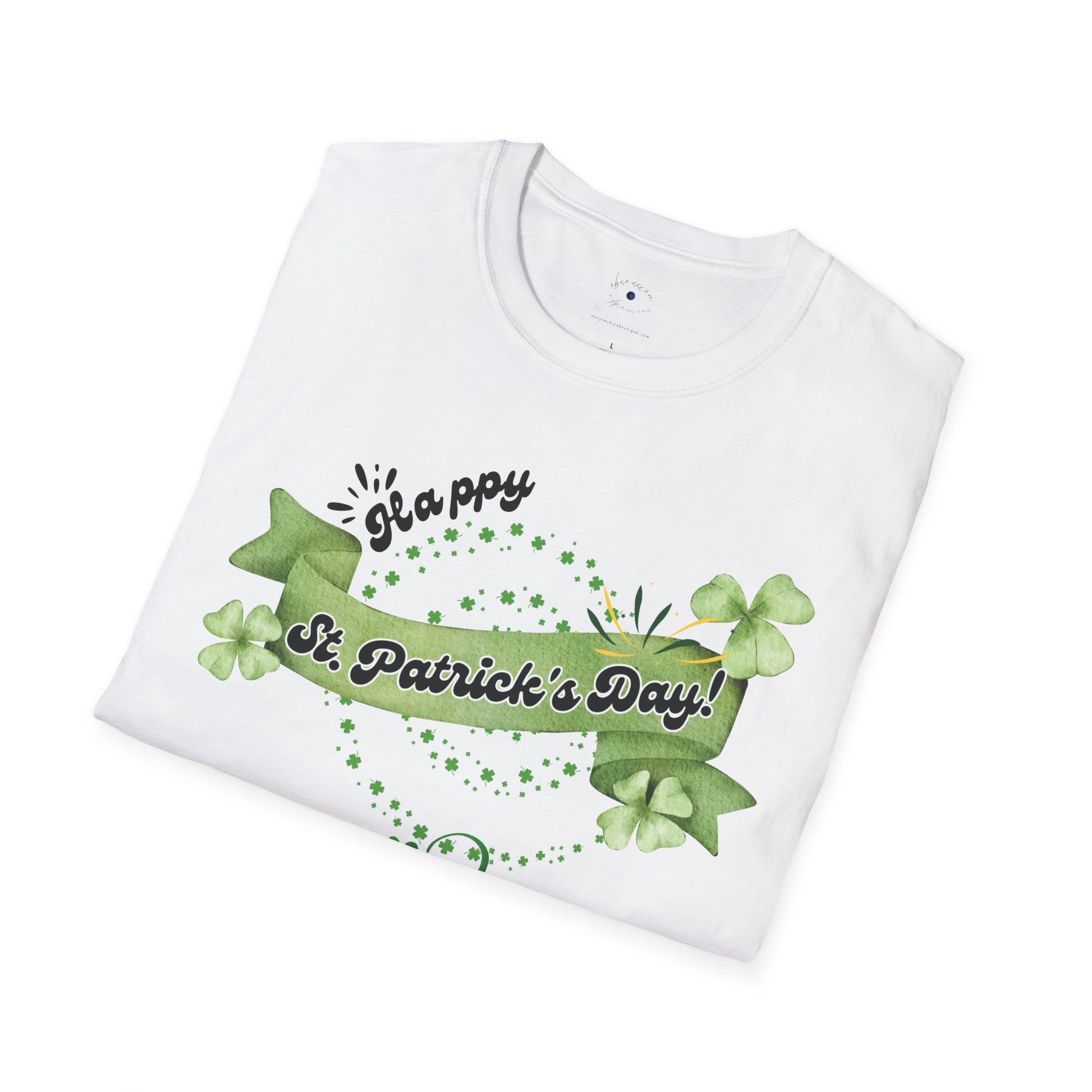 Happy St Patrick's Day T-Shirt for Women - Obsession Expressions by In Style Chics Boutique 