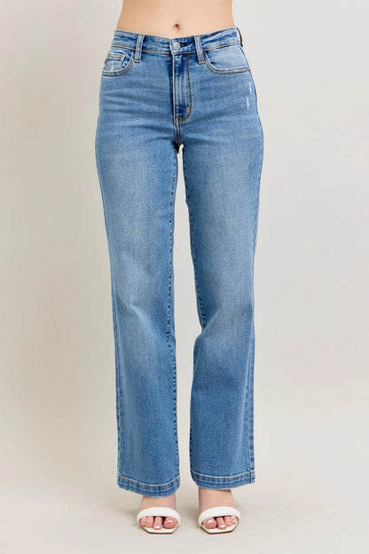 Judy Blue Straight Jeans with High Waist  - Best Jeans for Women - In Style Chics Boutique 
