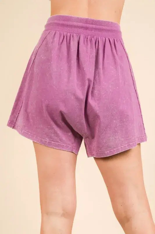 Mineral Washed Comfy Baggy Shorts - Cute Clothes Online - In Style Chics Boutique Women's Juniors Apparel