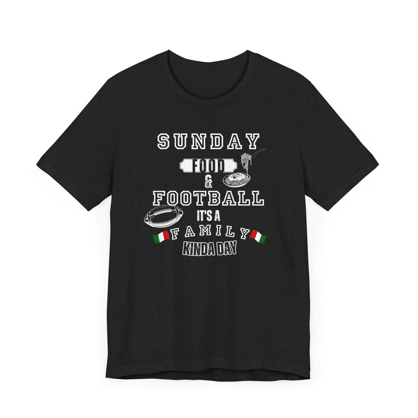 Football Sunday Unisex Tee - Italian Family Vibes