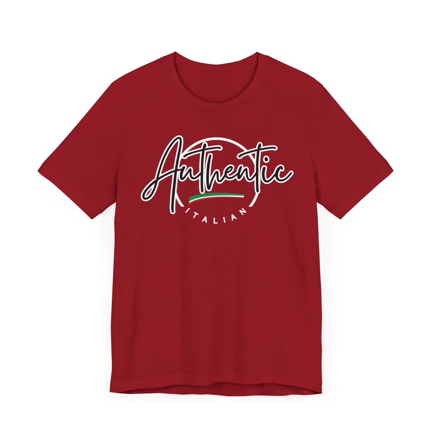 Italian Pride Tee - 'Authentic Italian' Printed tee, Cute graphic Ts - Obsession Expressions by In Style Chics Boutique 
