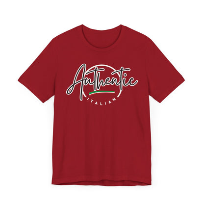 Italian Pride Tee - 'Authentic Italian' Printed tee, Cute graphic Ts - Obsession Expressions by In Style Chics Boutique 