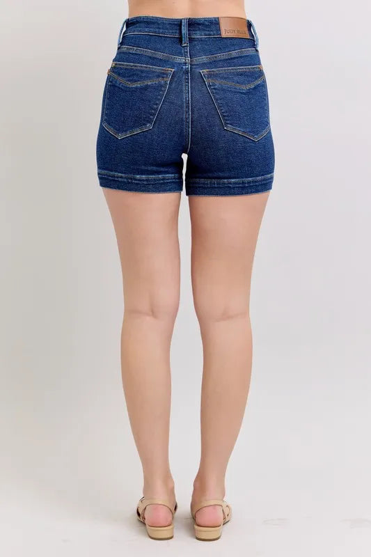 Judy Blue High Waist Tummy Control Denim Shorts