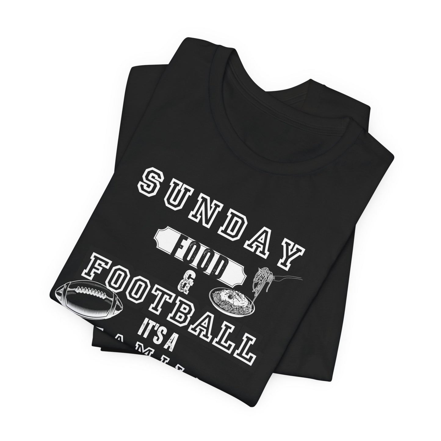 Football Sunday Unisex Tee - Italian Family Vibes