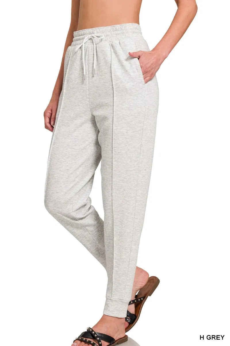 Drawstring Women's Sweatpants with Pockets at In Style Chics Boutique 