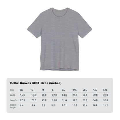 T-shirt Size Chart 