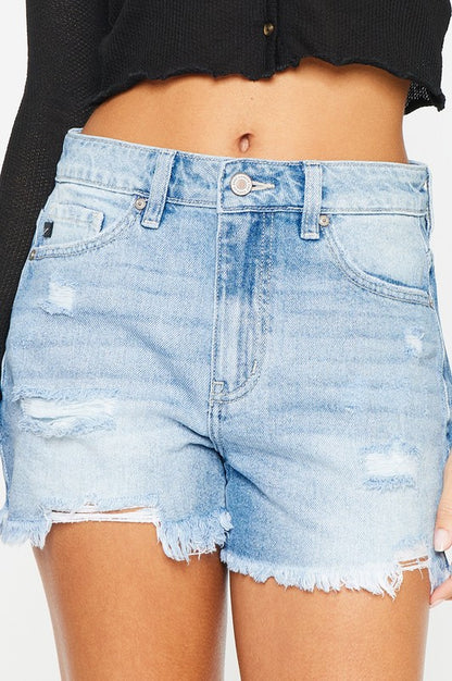 High Rise Denim Shorts for Women - In Style Chics Boutique LLC