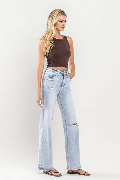 90's Vintage Super High-Rise Flare Jeans - In Style Chics Boutique LLC