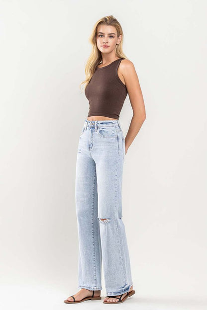 90's Vintage Super High-Rise Flare Jeans - In Style Chics Boutique LLC