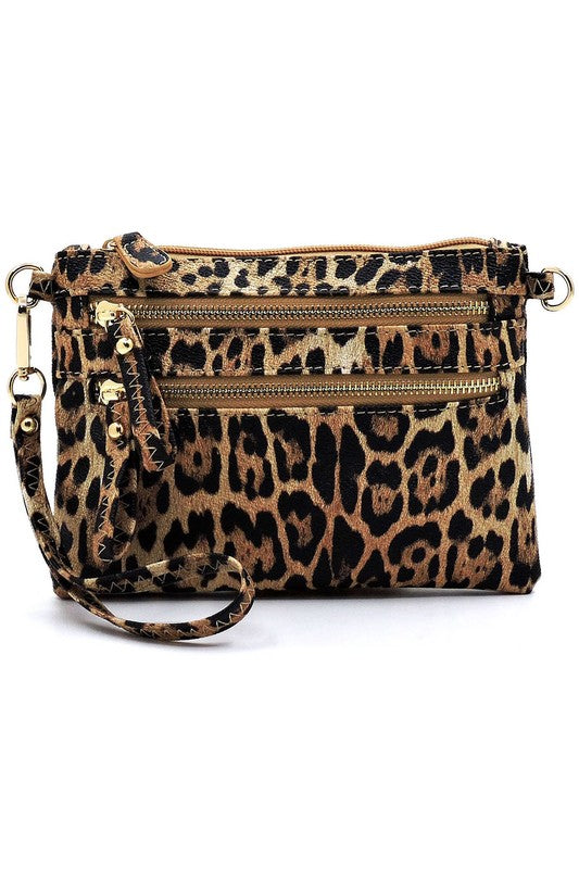 Leopard Clutch & Cross Body Bag - In Style Chics Boutique LLC