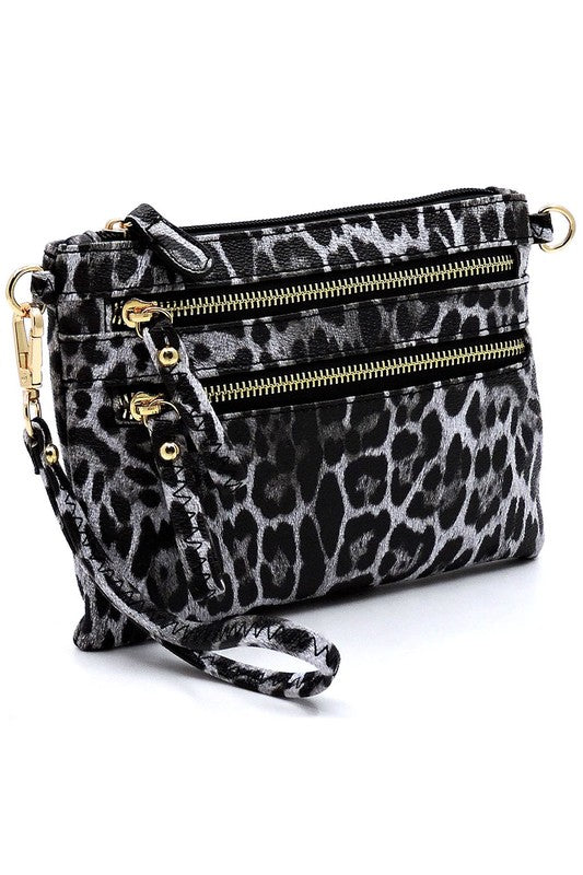 Leopard Clutch & Cross Body Bag - In Style Chics Boutique LLC