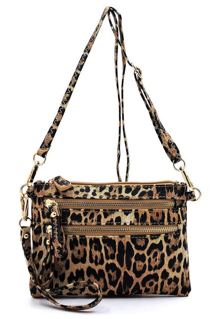 Leopard Clutch & Cross Body Bag - In Style Chics Boutique LLC