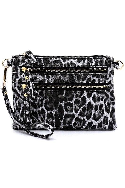 Leopard Clutch & Cross Body Bag - In Style Chics Boutique LLC