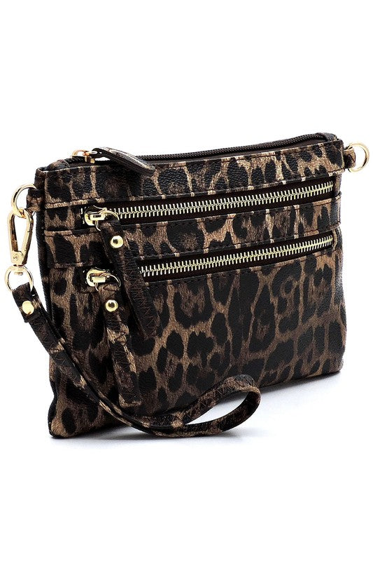 Leopard Clutch & Cross Body Bag - In Style Chics Boutique LLC